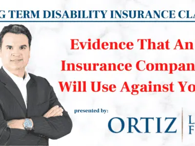 Evidence That An Insurance Company Will Use Against You