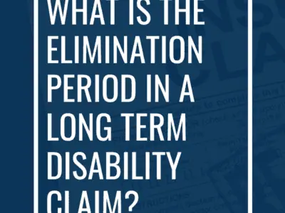 Elimination Period in a Long-Term Disability Claim